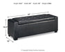 Benches Upholstered Storage Bench - Home Discount Furniture - NJ-linden