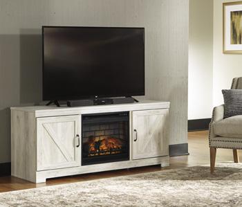 Bellaby 63" TV Stand with Electric Fireplace - Home Discount Furniture - NJ-linden