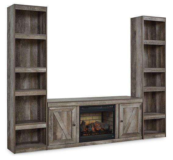 Wynnlow 3-Piece Entertainment Center with Electric Fireplace