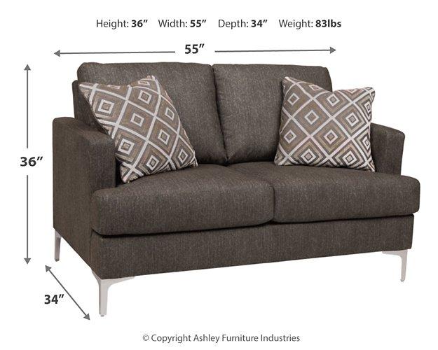 Arcola Sofa & Loveseat Living Room Set - Home Discount Furniture - NJ-linden