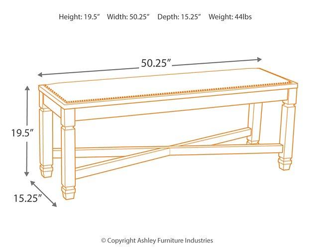 Bolanburg Dining Bench - Home Discount Furniture - NJ-linden