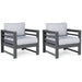 Amora Outdoor Lounge Chair with Cushion (Set of 2) - Home Discount Furniture - NJ-linden