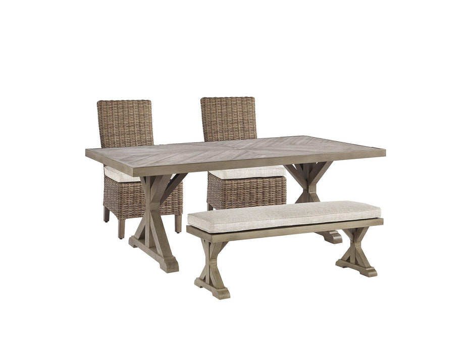 Beachcroft Outdoor Dining Set - Home Discount Furniture - NJ-linden