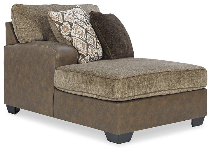 Abalone 3-Piece Sectional with Chaise - Home Discount Furniture - NJ-linden