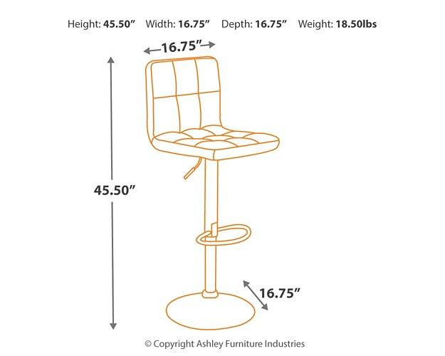 Bellatier Bar Stool Set - Home Discount Furniture - NJ-linden