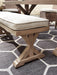 Beachcroft Bench with Cushion - Home Discount Furniture - NJ-linden