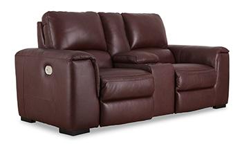 Alessandro Power Reclining Loveseat with Console - Home Discount Furniture - NJ-linden