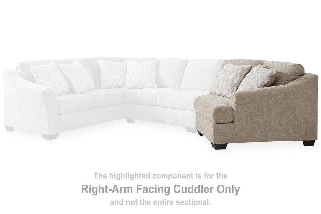 Brogan Bay 3-Piece Sectional with Cuddler - Home Discount Furniture - NJ-linden