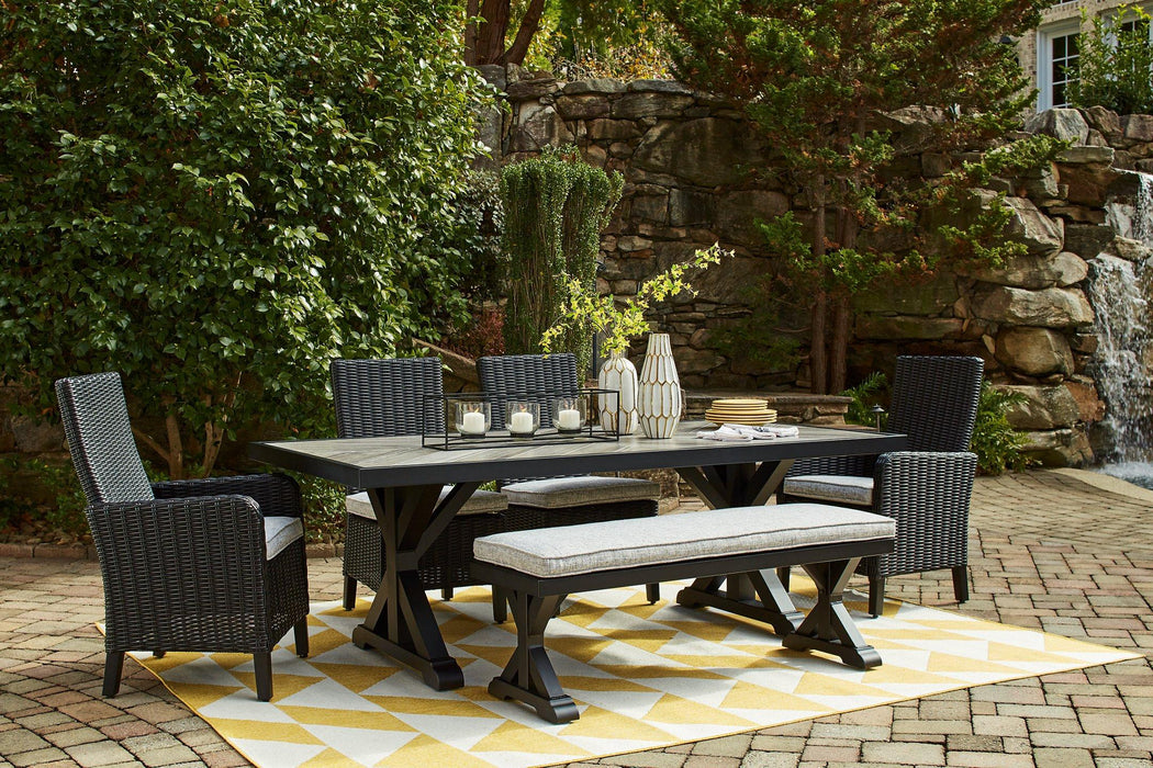 Beachcroft Outdoor Dining Set - Home Discount Furniture - NJ-linden