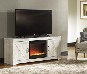 Bellaby 63" TV Stand with Fireplace - Home Discount Furniture - NJ-linden