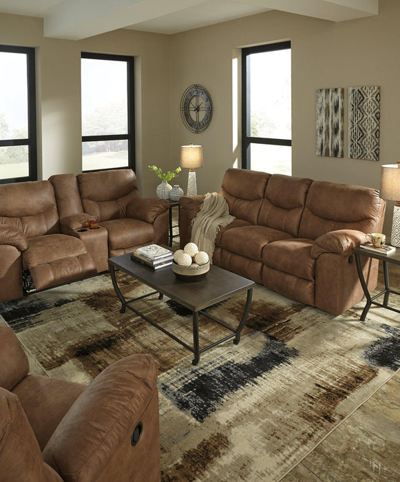 Boxberg Reclining Loveseat with Console - Home Discount Furniture - NJ-linden