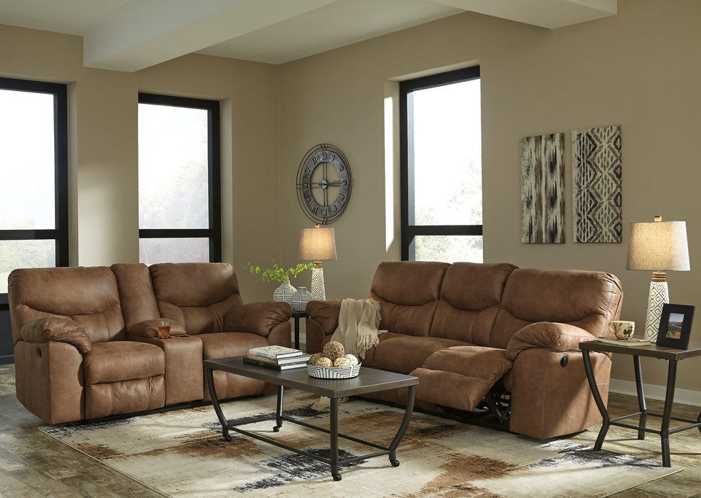 Boxberg Reclining Loveseat with Console - Home Discount Furniture - NJ-linden