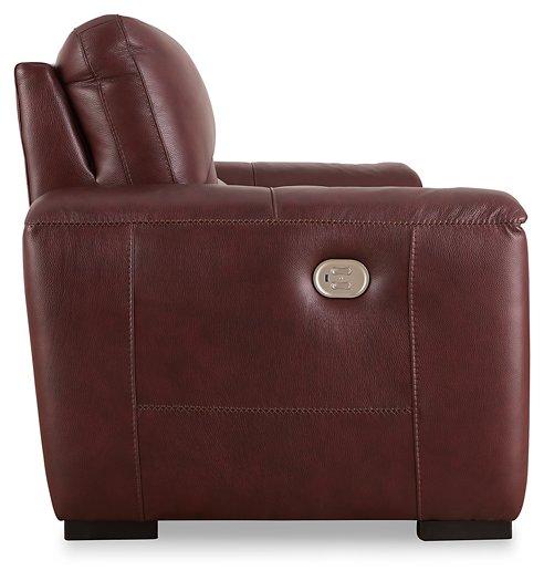 Alessandro Power Reclining Loveseat with Console - Home Discount Furniture - NJ-linden