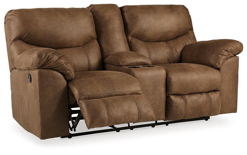 Boxberg Reclining Loveseat with Console - Home Discount Furniture - NJ-linden