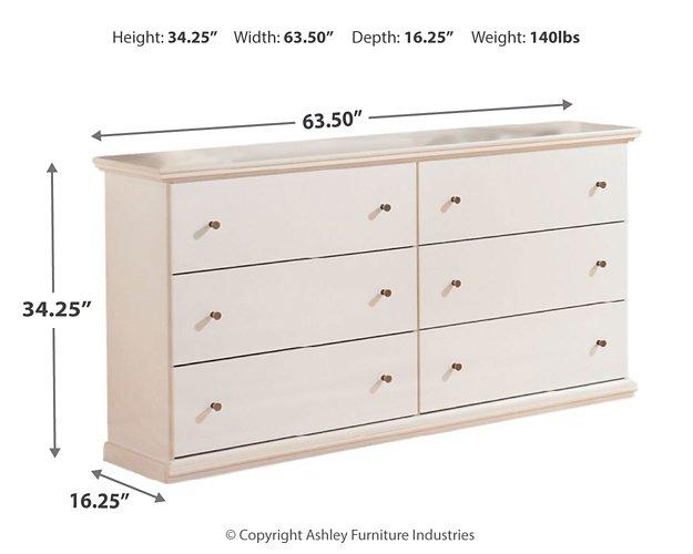 Bostwick Shoals Dresser and Mirror - Home Discount Furniture - NJ-linden