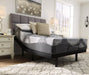 12 Inch Ashley Hybrid King Adjustable Base and Mattress - Home Discount Furniture - NJ-linden