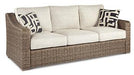 Beachcroft Beachcroft Nuvella Sofa with Coffee and End Table - Home Discount Furniture - NJ-linden