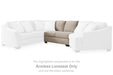 Brogan Bay 3-Piece Sectional with Cuddler - Home Discount Furniture - NJ-linden