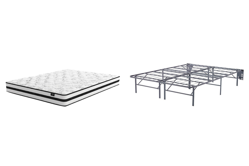 8 Inch Chime Innerspring Mattress Set - Home Discount Furniture - NJ-linden