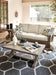 Beachcroft Beachcroft Nuvella Sofa with Coffee and End Table - Home Discount Furniture - NJ-linden