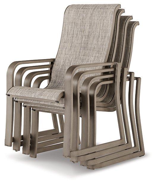 Beach Front Sling Arm Chair (Set of 4) - Home Discount Furniture - NJ-linden