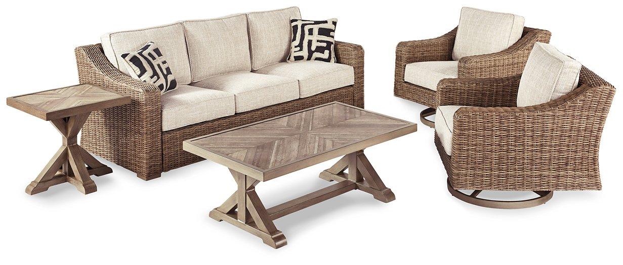 Beachcroft Outdoor Conversation Set - Home Discount Furniture - NJ-linden