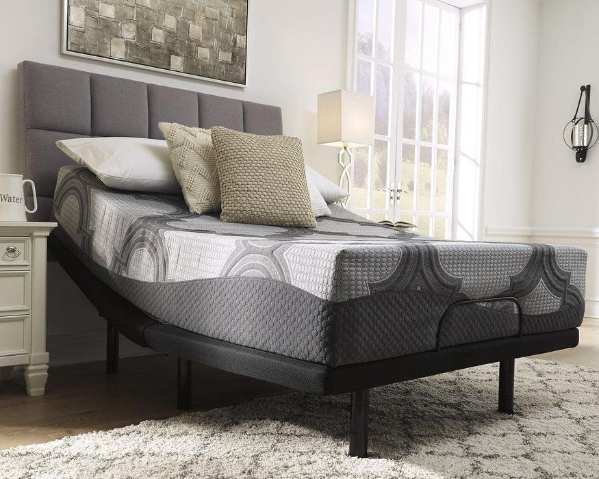 12 Inch Ashley Hybrid King Adjustable Base and Mattress - Home Discount Furniture - NJ-linden