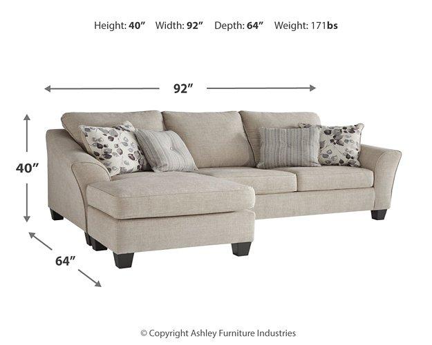 Abney Sofa Chaise - Home Discount Furniture - NJ-linden