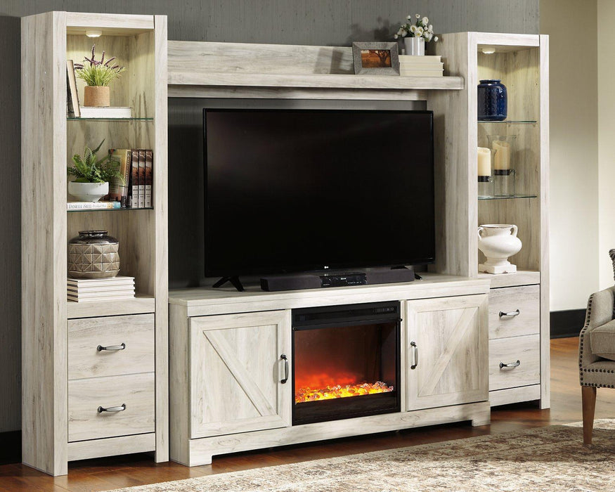 Bellaby 4-Piece Entertainment Center with Fireplace - Home Discount Furniture - NJ-linden