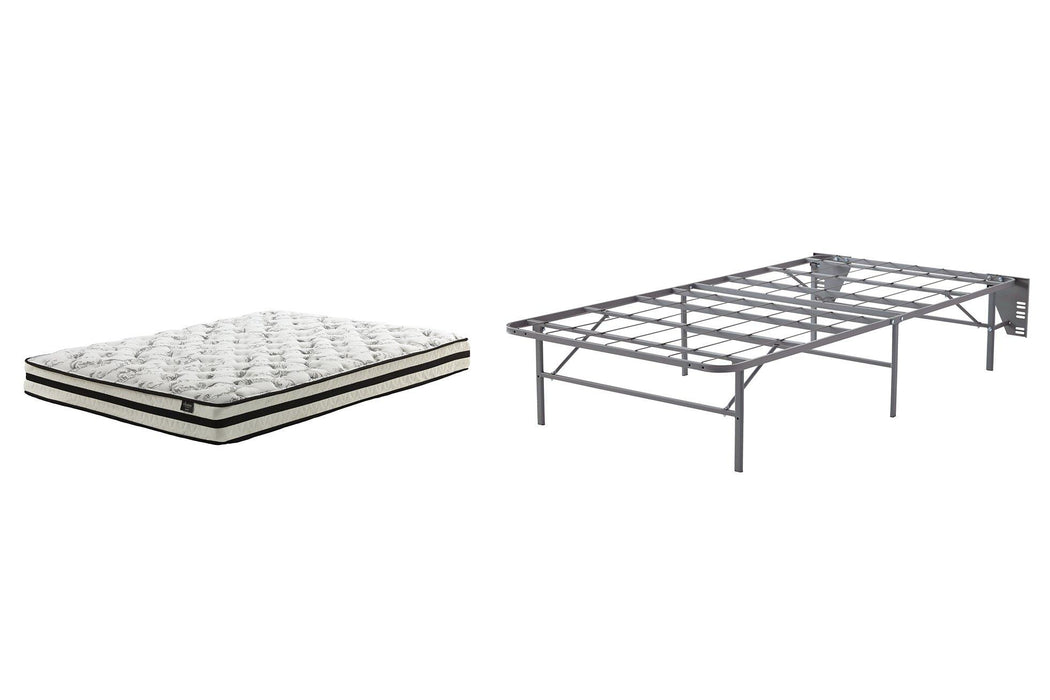 8 Inch Chime Innerspring Mattress Set - Home Discount Furniture - NJ-linden