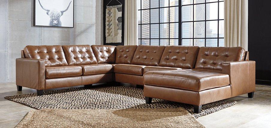 Baskove Sectional with Chaise - Home Discount Furniture - NJ-linden