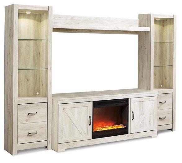 Bellaby 4-Piece Entertainment Center with Fireplace - Home Discount Furniture - NJ-linden