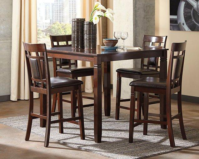 Bennox Counter Height Dining Table and Bar Stools (Set of 5) - Home Discount Furniture - NJ-linden