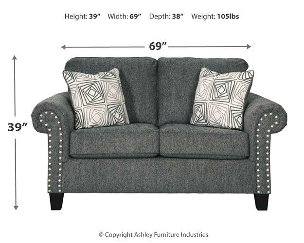 Agleno Loveseat - Home Discount Furniture - NJ-linden