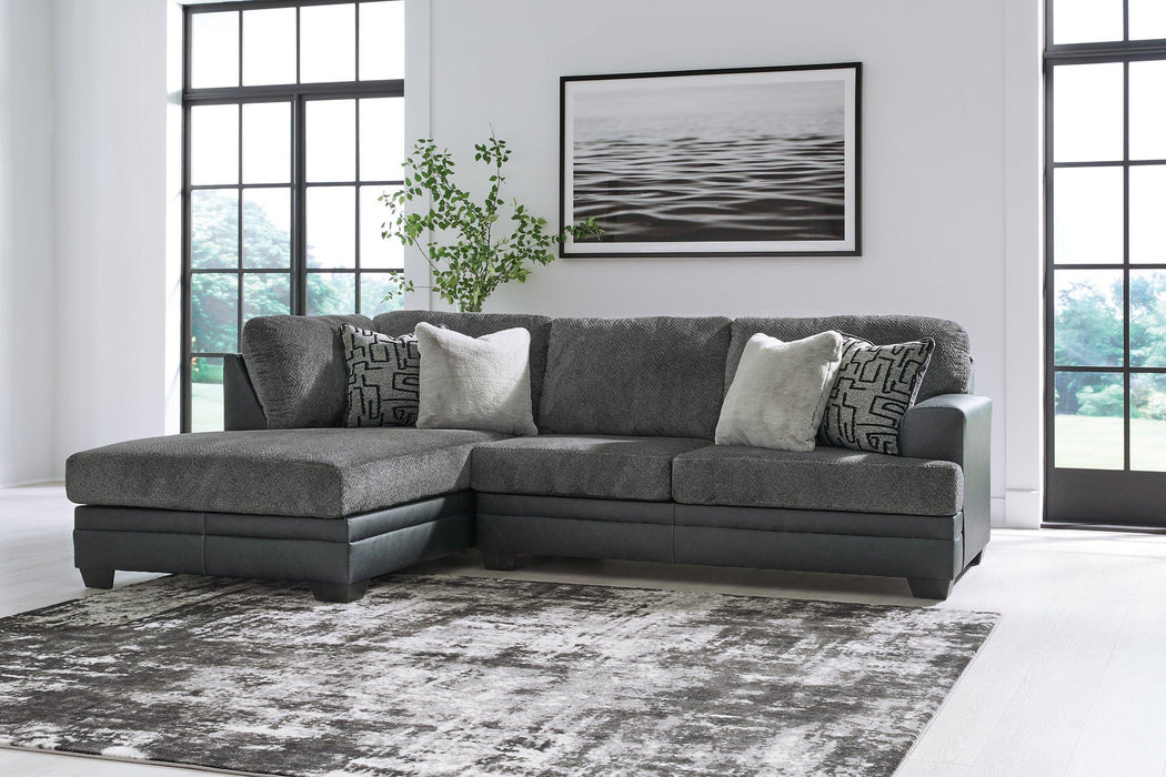 Brixley Pier Sectional with Chaise - Home Discount Furniture - NJ-linden