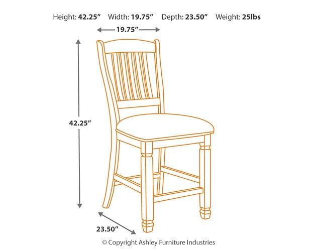 Bolanburg Counter Height Bar Stool - Home Discount Furniture - NJ-linden