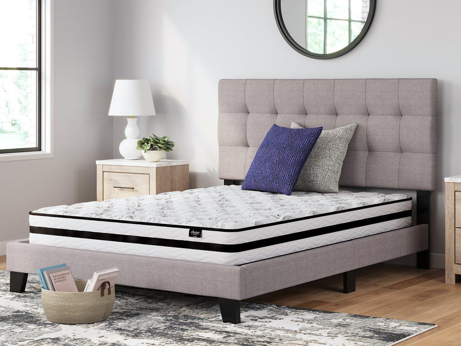 8 Inch Chime Innerspring Mattress Set - Home Discount Furniture - NJ-linden