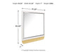 Altyra Bedroom Mirror - Home Discount Furniture - NJ-linden