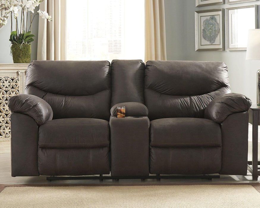 Boxberg Reclining Loveseat with Console - Home Discount Furniture - NJ-linden