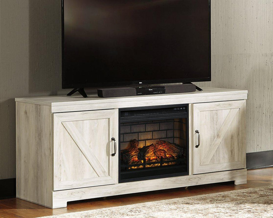 Bellaby 63" TV Stand with Electric Fireplace - Home Discount Furniture - NJ-linden