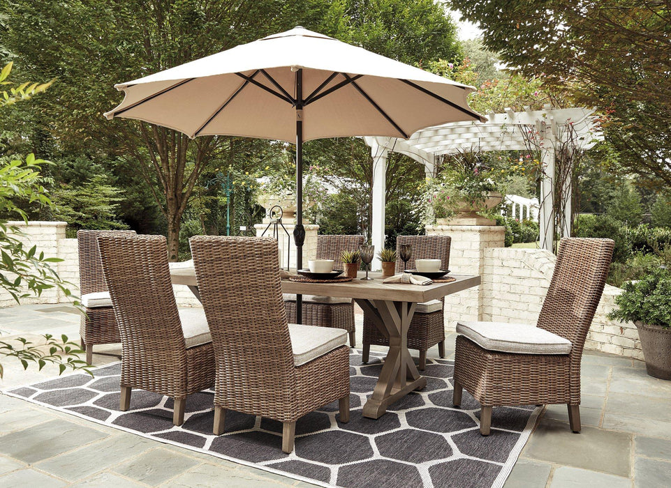 Beachcroft Outdoor Dining Set - Home Discount Furniture - NJ-linden