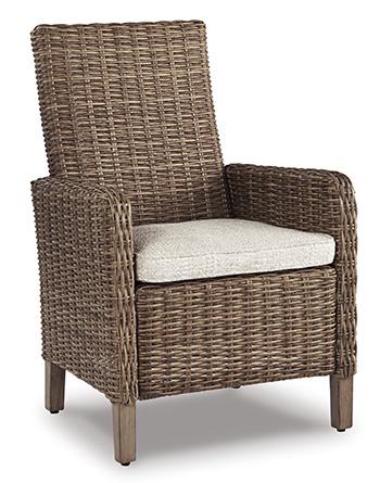 Beachcroft Arm Chair with Cushion (Set of 2) - Home Discount Furniture - NJ-linden