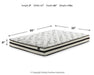 8 Inch Chime Innerspring Mattress Set - Home Discount Furniture - NJ-linden