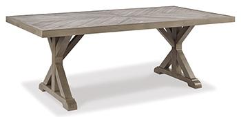 Beachcroft Dining Table with Umbrella Option - Home Discount Furniture - NJ-linden