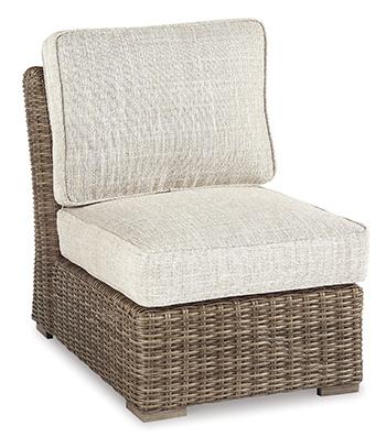 Beachcroft Armless Chair with Cushion - Home Discount Furniture - NJ-linden