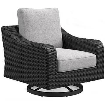 Beachcroft Outdoor Swivel Lounge with Cushion - Home Discount Furniture - NJ-linden