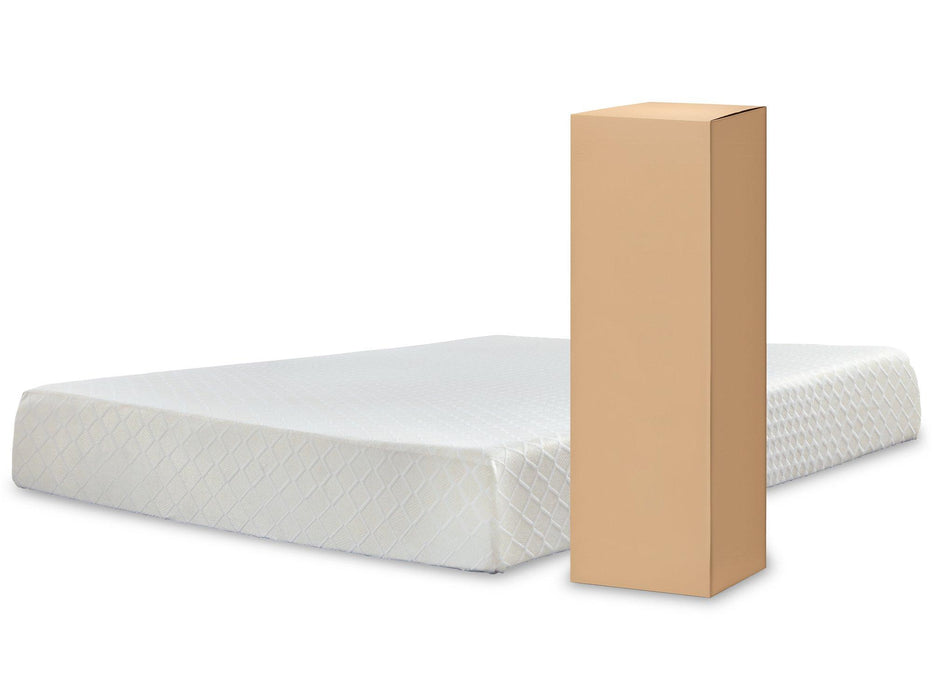 10 Inch Chime Memory Foam Mattress in a Box - Home Discount Furniture - NJ-linden