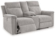 Barnsana Power Reclining Loveseat with Console - Home Discount Furniture - NJ-linden