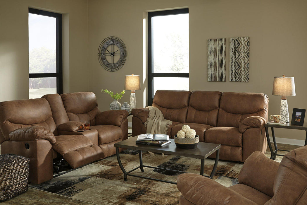 Boxberg Reclining Loveseat with Console - Home Discount Furniture - NJ-linden