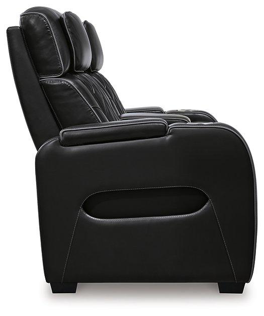 Boyington Power Reclining Loveseat with Console - Home Discount Furniture - NJ-linden